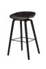 75 cm Black Timber Hee Welling Bar Stool Replica