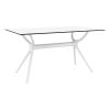 Outdoor Air Dining Table 140 cm by Siesta - Made in Europe