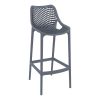 Grey Air Bar Stool 75 cm by Siesta - Made in Europe