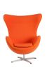 Replica Egg Chair in premium Wool - Orange
