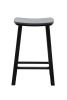 Finland Black Timber Kitchen Stool