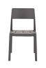 Grey Plank Outdoor Plastic Chair