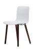 Hal Wood Chair by Jasper Morrison Replica with Dark Wood Legs