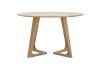 Kantet Round Dining Table - Solid Ash Timber 120 cm