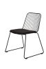 Keline Stacking Wire Chair - Upholstered Seat