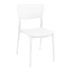 Monna chair by Siesta - White - Outdoor Plastic Chair
