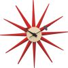 Replica George Nelson Starburst Clock (Red)