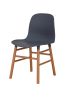 Replica Form Dining Chair by Normann Copenhagen - Grey Seat with Natural Legs