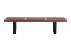 Replica George Nelson Bench Large 152 cm - Dark Walnut Timber Bench Seat
