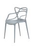 Replica Grey Masters Chair - Plastic Stacking Chair