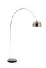 Replica Modern Arc Floor Lamp by Achille Castiglioni - Black Marble