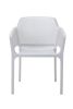 Replica White Net Armchair Chair - Plastic Chairs