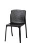 Replica Net Plastic Chair (No Arms) - Black