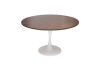 Replica Tulip Table with Walnut Wood Top 120cm