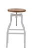 Replica Turner Industrial Bar Stool Large - White