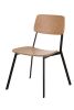 Retro Metal Plywood Dining Chair