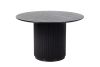 Tully Round Dining Table Black - 120cm