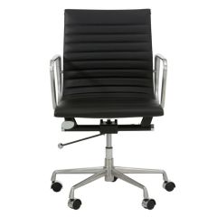 Replica Charles Eames Premium Black Low Back Office Chair