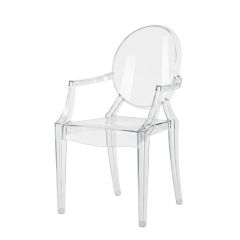 Replica Louis Ghost Chair - Clear Dining Chair