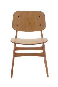 Replica Borge Mogensen Soborg Dining Chair - Ash Timber