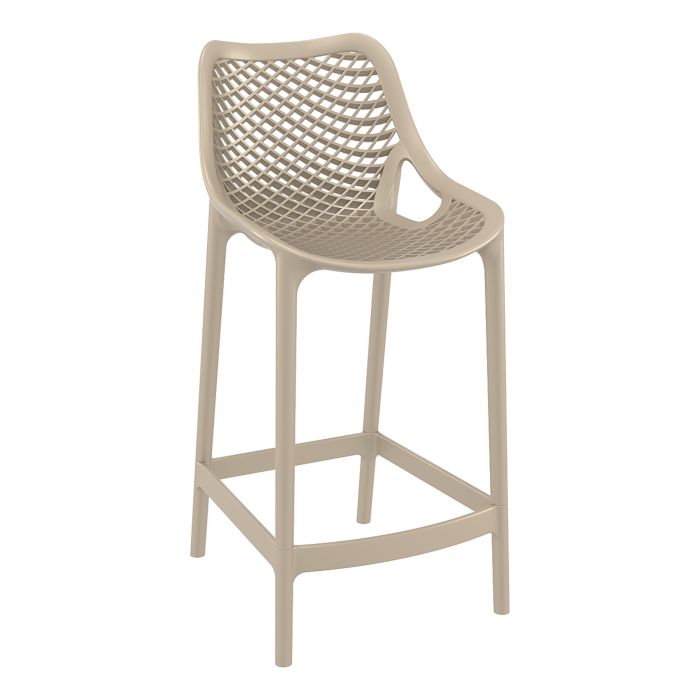 Furnlink Air Bar Stool 65 cm Taupe by Siesta Made in Europe