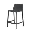 Replica Black Net Stool - Outdoor Stacking Stool