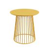 Cylinder Side Table Yellow