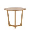 Denmark Coffee Table - Ash - Round Side Table