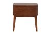 Hanna Bedside Table - Walnut