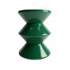 Hourglass Stool – Retro Low Stool Green