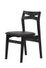 Laak Danish Timber Dining Chair - Black American Ash