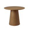 Moon Round Dining Table 90 cm – Walnut