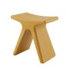 Mustard Butterfly Stool Plastic - Low Stool