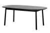 Nordic Timber Dining Table - Black Ash