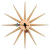 Replica George Nelson Starburst Clock (Natural)