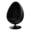 Replica Ovalia Egg Chair All Black Version