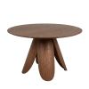 Replica Peyote Dining Table 120 cm Round – Walnut