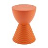Replica Prince AHA Stool - Orange Low Plastic Stool