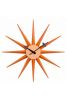 Replica Starburst Clock Sunburnt Orange