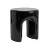 Replica Tooth Stool – Silas Plastic Low Stool - Black
