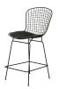 Replica Bertoia Wire Kitchen Stool 64cm - Black Powdercoat