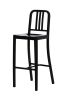 Replica Emeco US Navy Bar Stool 75cm - Black