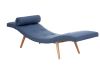 Replica Featherston Chaise Longue Dark Blue