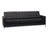 Replica Florence Knoll 3 Seat Sofa Italian Leather