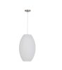 Replica George Nelson Cigar Bubble Pendant Light - Silk Fabric (Medium)