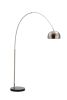 Replica Modern Arc Floor Lamp by Achille Castiglioni - Black Marble 