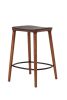 Replica Neva Bar Stool - Walnut 65 cm Seat Height