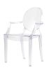 Replica Louis Ghost Chair - Transparent Polycarbonate