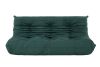 Replica Togo Sofa - Three Seat Lounge with Green Fabric