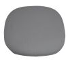 Replica Tulip Chair Seat Cushions in Grey Fabric with Foam Insert